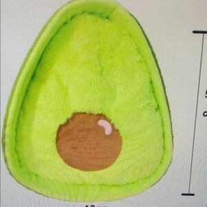 Plush Avocado Pillow
